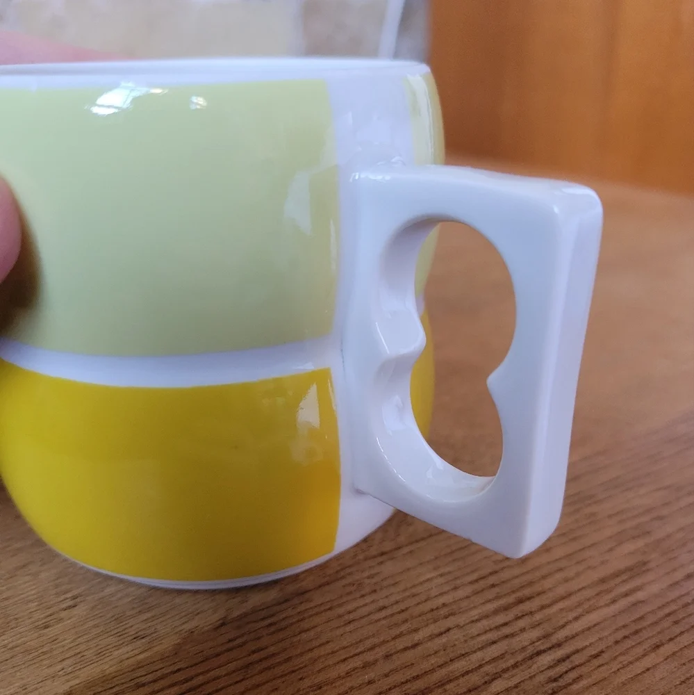 Vintage Block Chromatics Gold Brown 10102 Ceramic Mug Made in Germany - Picture 4 of 6